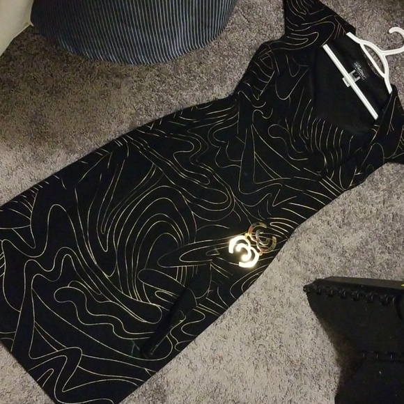 Cache' Contour Collection Dress - Picture 2 of 4